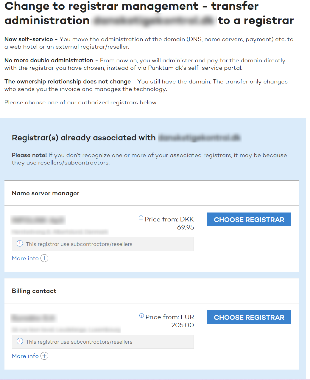 do i have a registrar